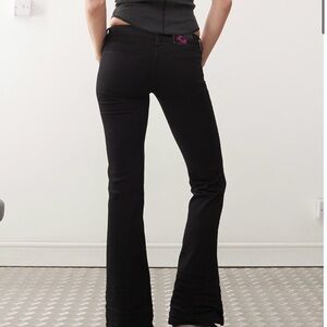 Black BootCut Jeans